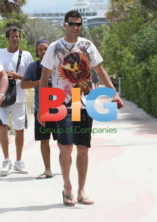 Michael Ballack Spotted on Miami Beach