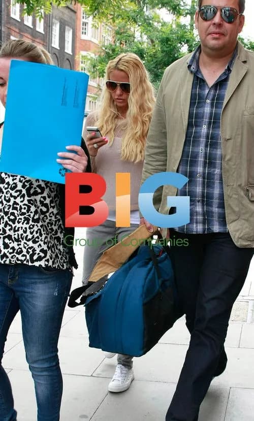 Katie Price Arrives at St Ormonds Street Hospital