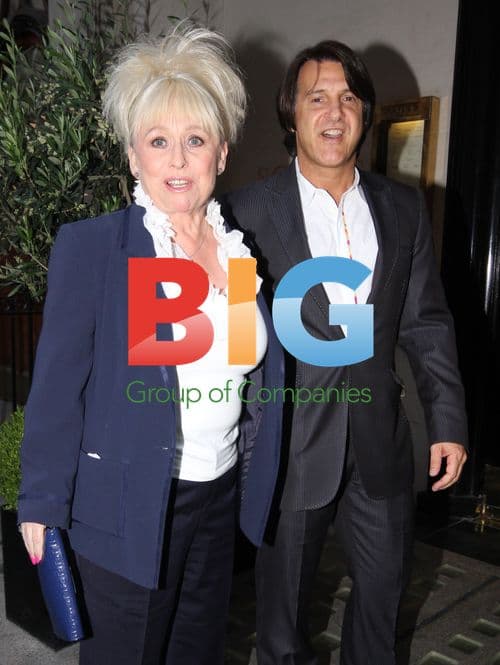 Steve Mcfadden and Barbara Windsor at London Restaurant