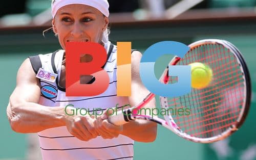Gisela Dulko hits shot at French Open