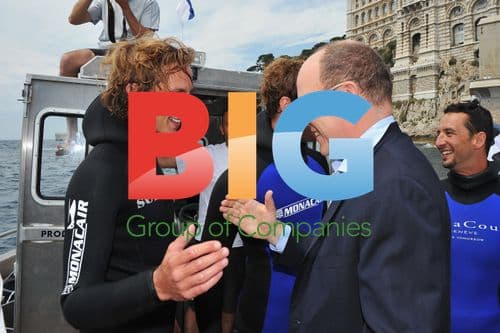 Prince Albert of Monaco at Operation Poseidon 2011