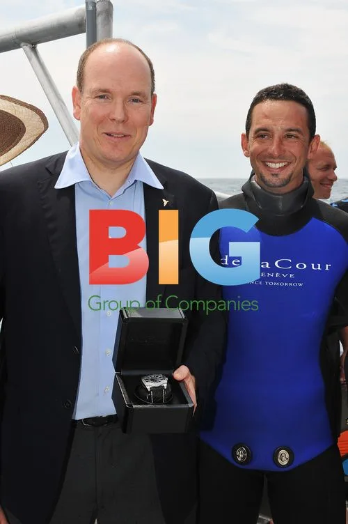 Prince Albert at Monaco Grand Prix Event