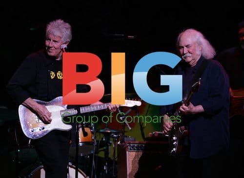 David Crosby and Graham Nash at Wavy Gravy's 75th