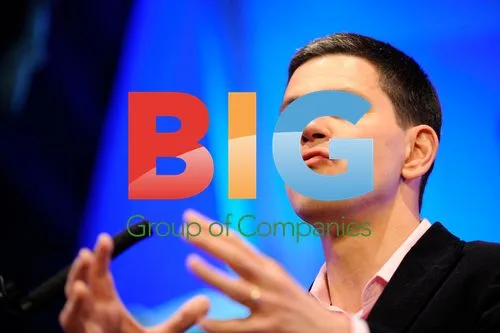 David Miliband at Hay Festival