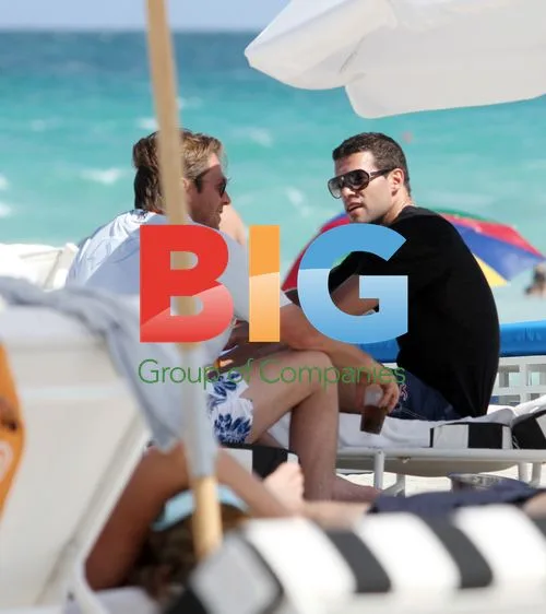 Michael Ballack on Miami Beach Vacation