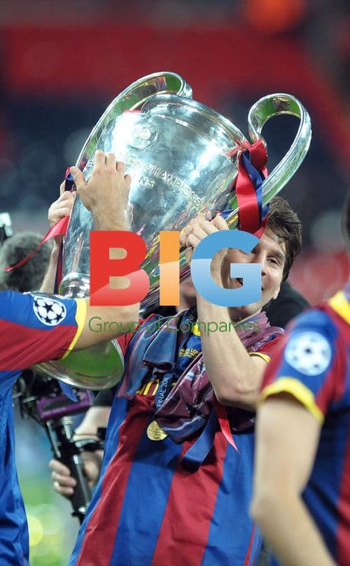Lionel Messi at Champions League Final 2010/11