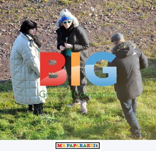 Scarlett Johansson Filming 'Under the Skin'