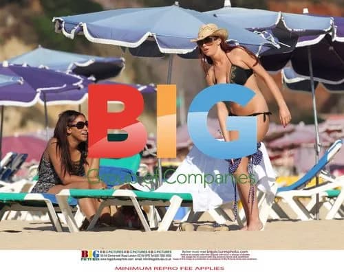 Amy Childs Enjoys Sun in Portugal