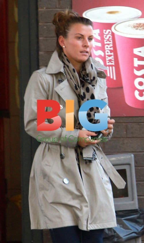 Coleen Rooney at Petrol Station