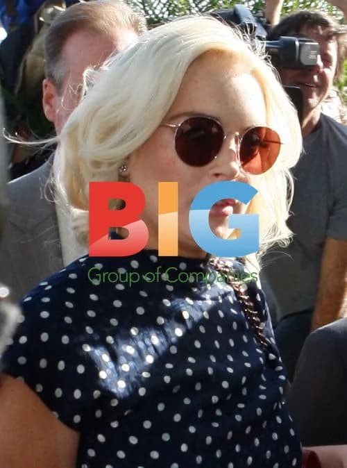Lindsay Lohan arrives at LA courthouse