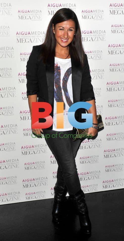 Hayley Tamaddon at Aigua Media's Fashion and Beauty Megazine Party