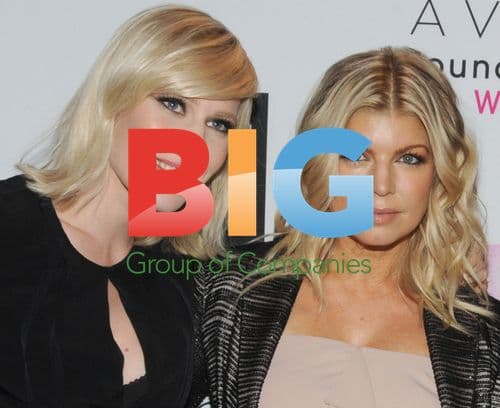 Natasha Bedingfield and Fergie at Avon Gala