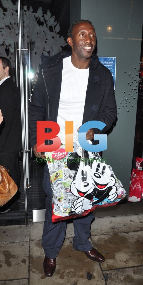 Celebrities at Disney Store Event in London