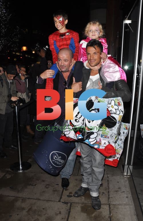 Celebrities Leave Disney Store for Charity Event