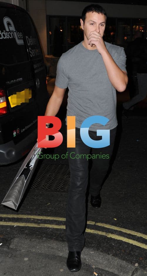 Paddy McGuiness Spotted Leaving London Hotel