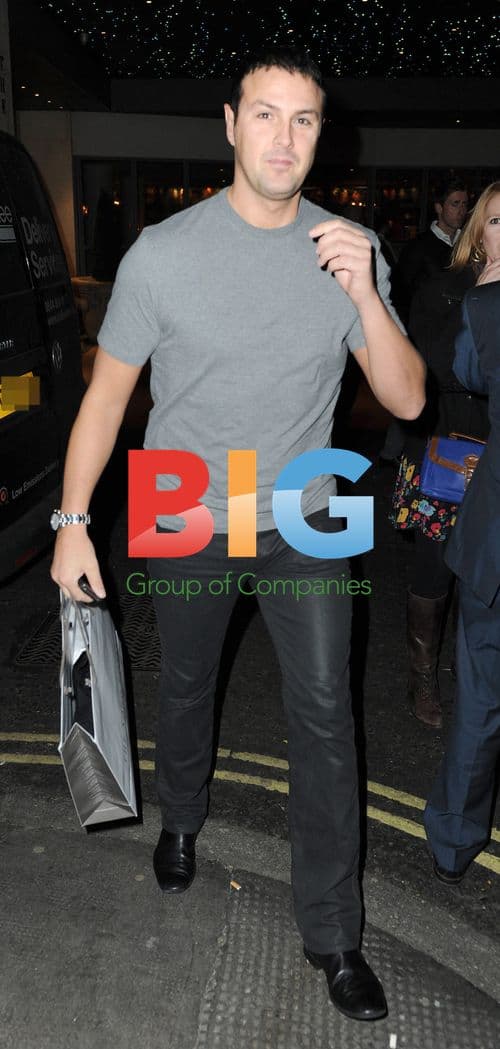 Paddy McGuiness Leaving London Hotel