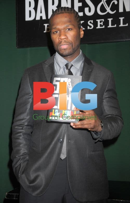 50 Cent book signing in New York