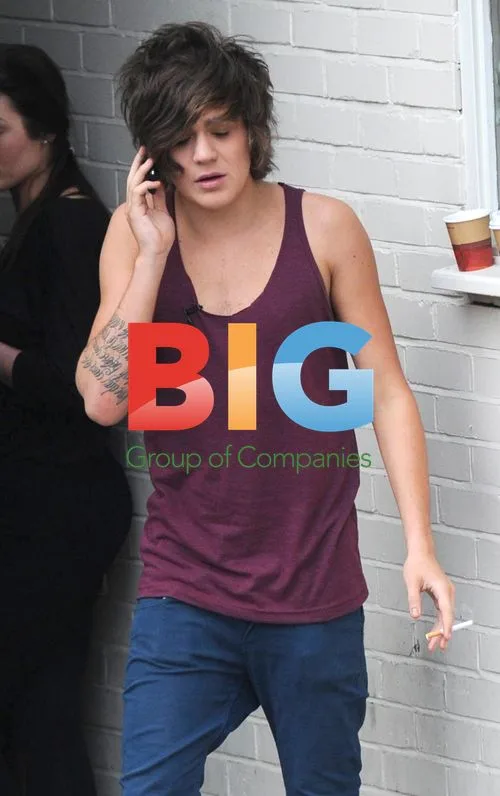 Frankie Cocozza Outside X Factor Studios