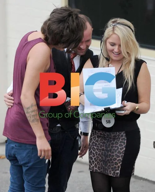Frankie Cocozza Outside X Factor Studios