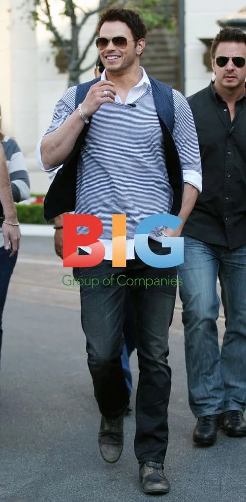 Kellan Lutz and Sharni Vinson at The Grove