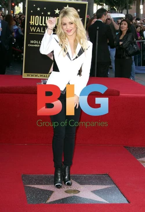 Shakira at Hollywood Walk of Fame Induction