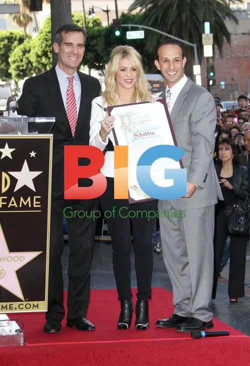 Shakira Hollywood Walk of Fame Induction