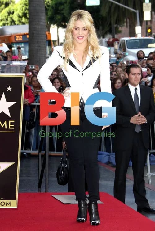 Shakira Hollywood Walk Of Fame