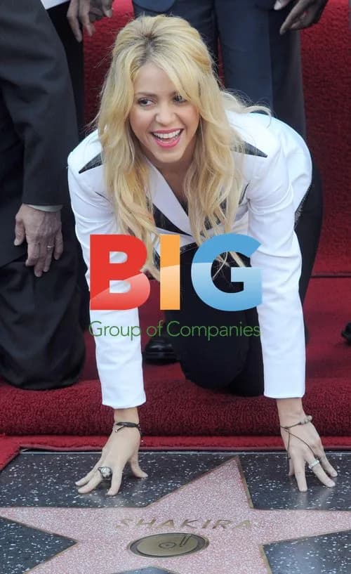 Shakira Honored on Hollywood Walk of Fame