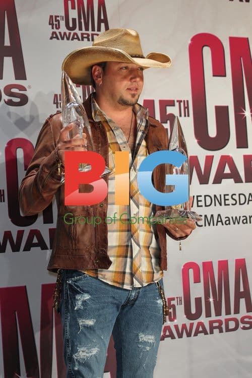 Jason Aldean at 45th CMA Awards