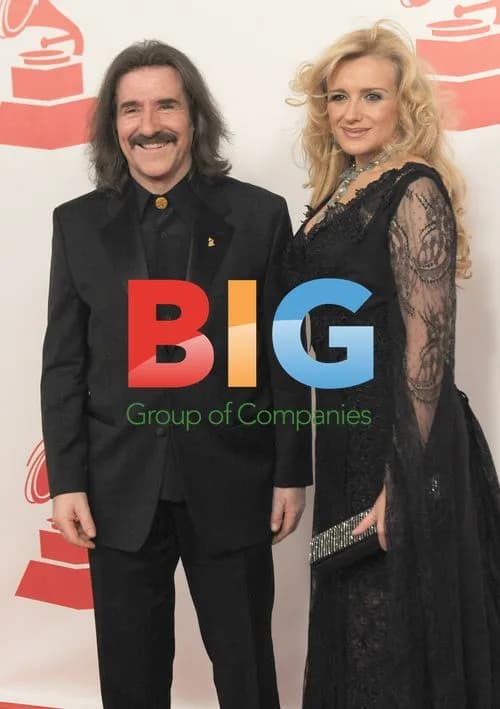 Luis Cobos and Patricia Cobos at Latin Grammy Awards