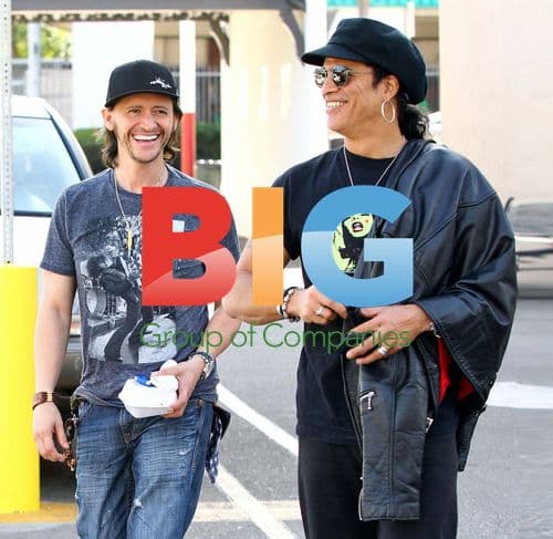 Slash and Clifton Collins Jr. Lunch in Sherman Oaks