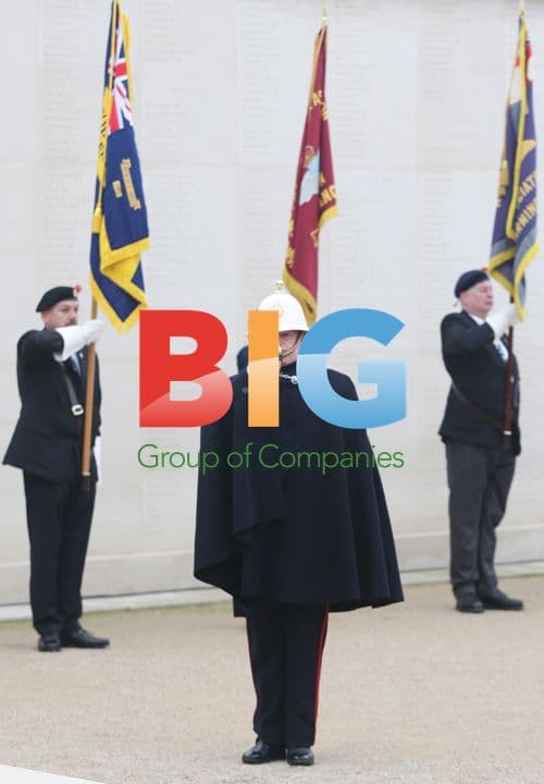 Minute's silence at National Memorial Arboretum