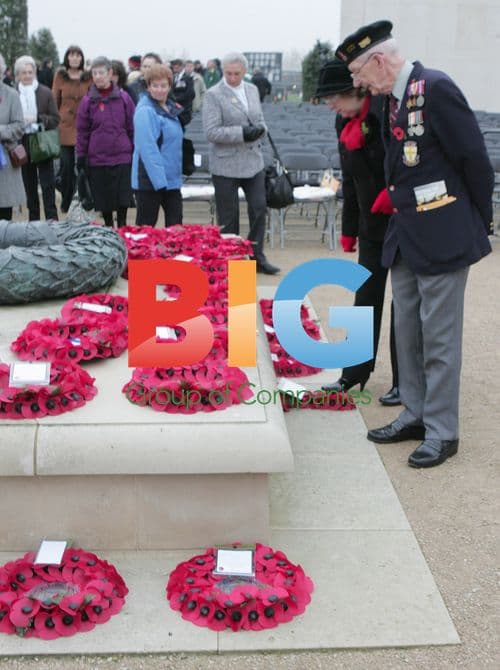 Remembrance Day Minute of Silence at UK Memorial