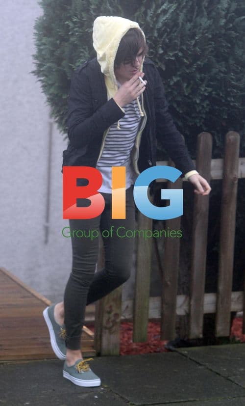 Frankie Cocozza out in London