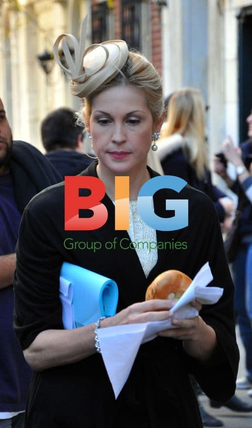 Kelly Rutherford on 'Gossip Girl' set