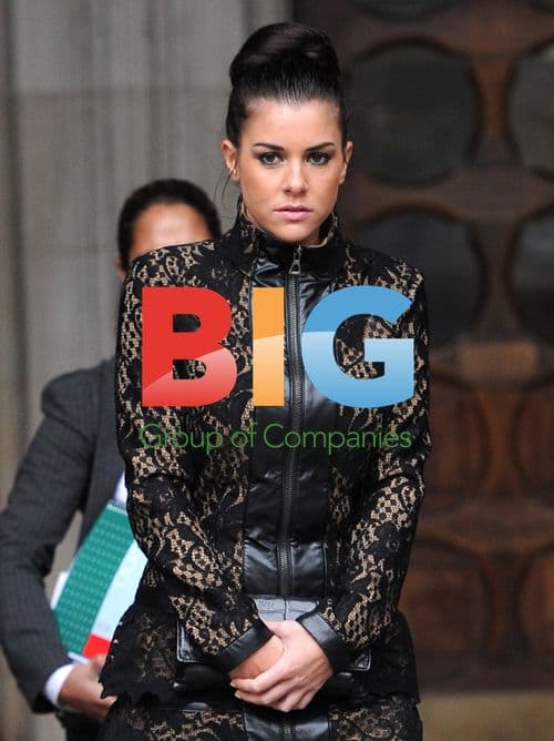 Imogen Thomas Leaving Court in London