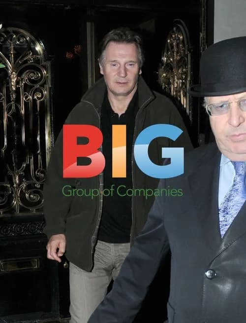 Liam Neeson Leaves Scotts with Friend