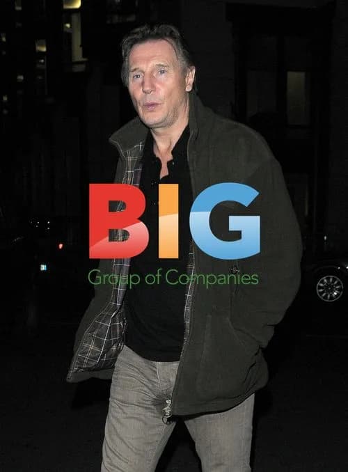 Liam Neeson Leaves Scotts