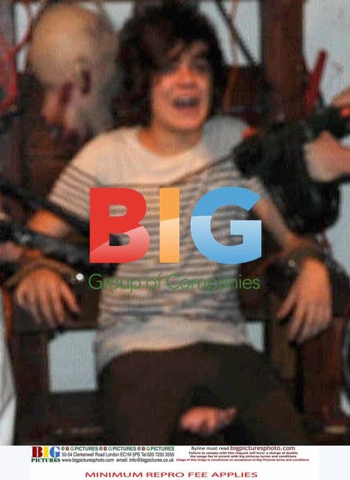 Frankie Cocozza Visits Death Trap in London