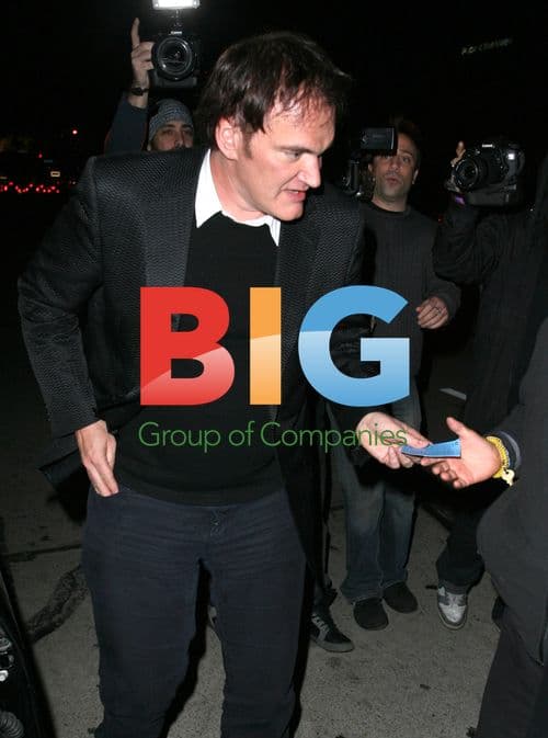 Quentin Tarantino with mystery woman
