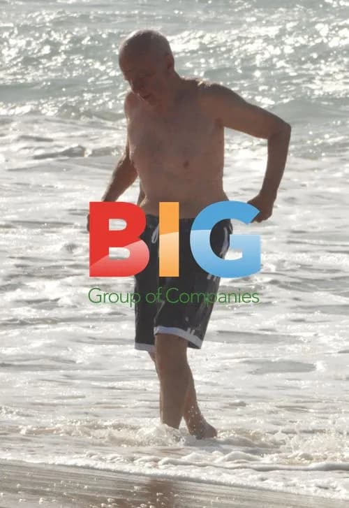 Rupert Murdoch swimming at Bondi Beach