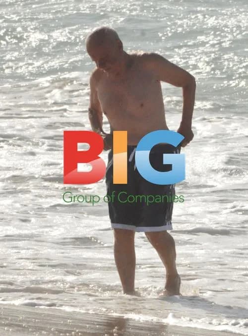 Rupert Murdoch Swimming at Bondi Beach