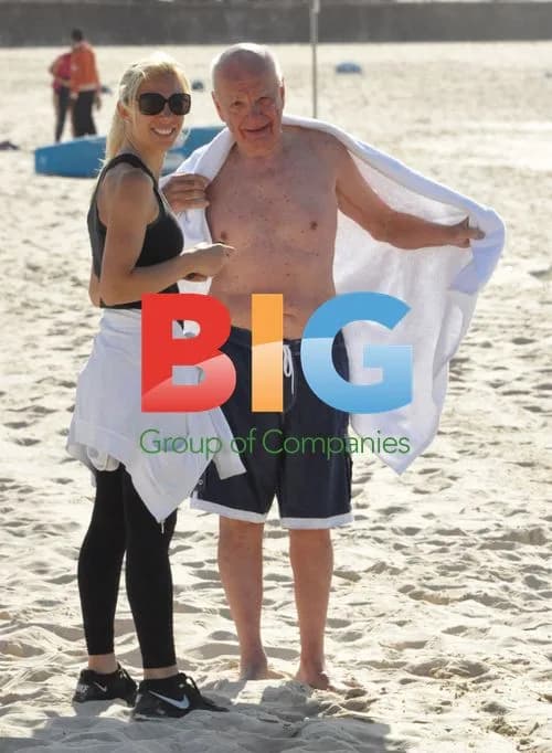 Rupert Murdoch Bondi Beach Swim