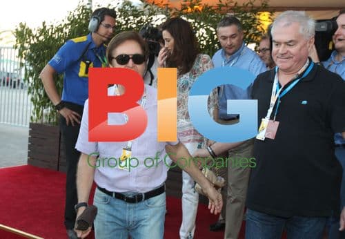 Paul McCartney at Abu Dhabi F1 GP