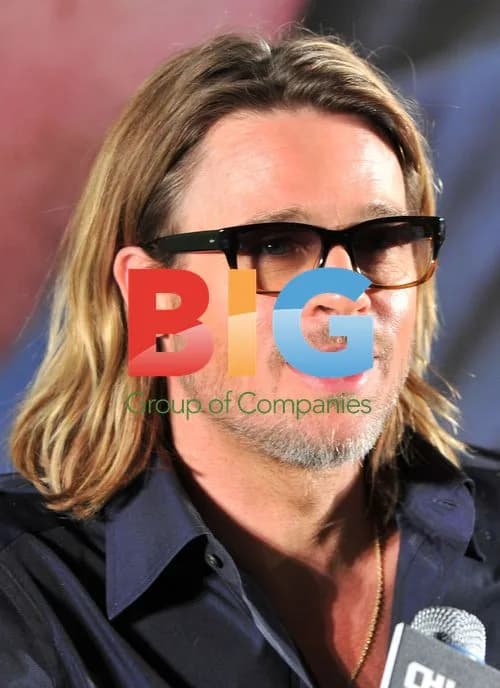 Brad Pitt at Moneyball press conference
