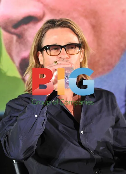 Brad Pitt at Moneyball Press Conference in Seoul