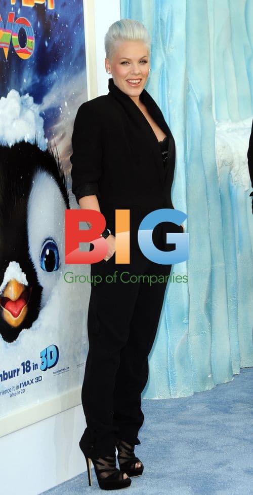 Pink at 'Happy Feet Two' Premiere