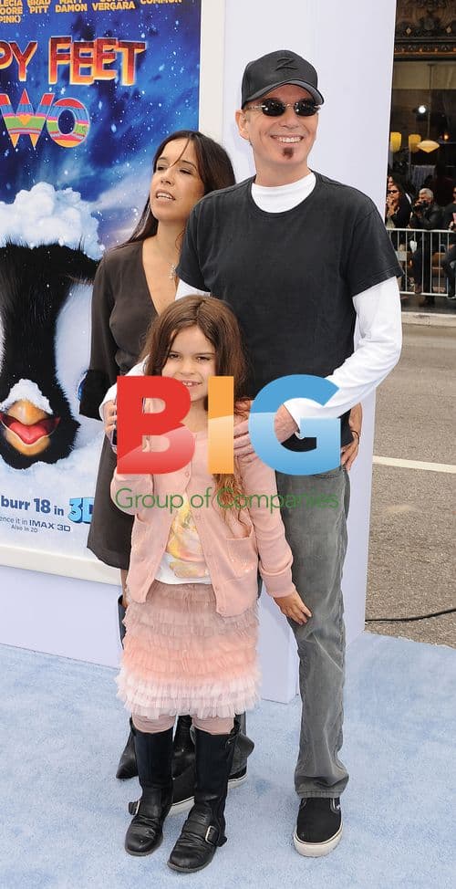 Billy Bob Thorton and family at 'Happy Feet Two' premiere