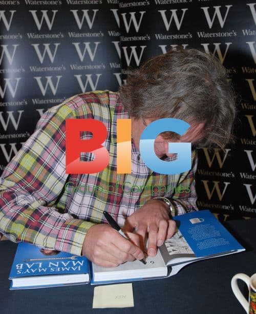 James May Book Signing in London