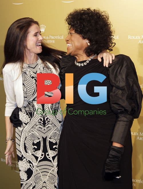 Julie Taymor and Jessye Norman at Rolex Event